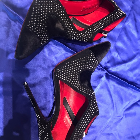 Cesare Paciotti ankle boot open side with studs - Picture 3 of 5